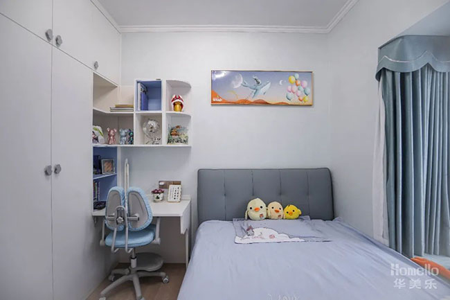 129㎡四居，實用性拉滿的輕奢風(fēng)設(shè)計，讓生活簡單且不失檔次